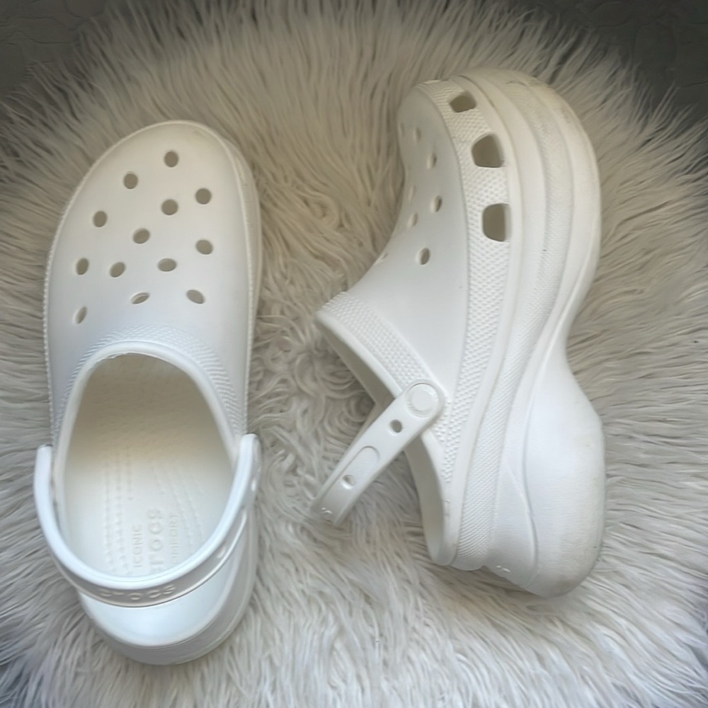 CROCS Classic Bae Platform Clog Sz 8